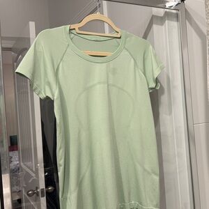 Lululemon Athletica Mint Green Short Sleeve Tee